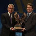 Secretary of Defense Chuck Hagel speaks at Secretary of Defense Freedom Award ceremony