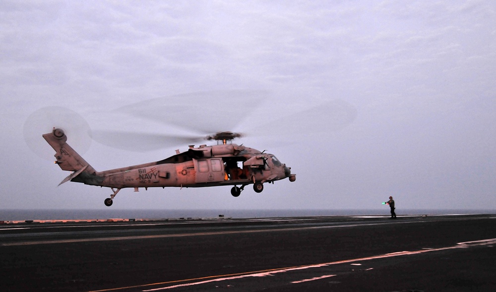 USS George H.W. Bush (CVN 77) operations