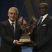 Secretary of Defense Chuck Hagel speaks at Secretary of Defense Freedom Award ceremony