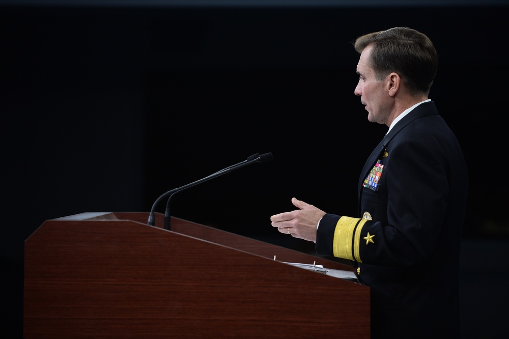 Rear Adm. John Kirby Press Conference