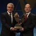 Secretary of Defense Chuck Hagel speaks at Secretary of Defense Freedom Award ceremony