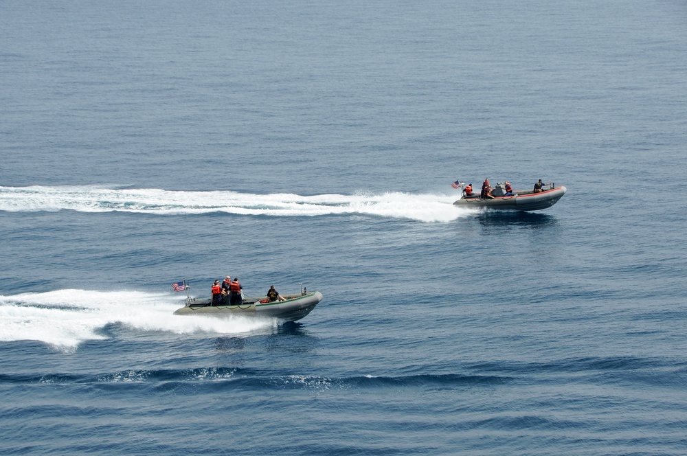 USS George H.W. Bush (CVN 77) operations