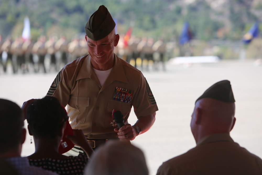 Sgt. Maj. James F. Cully Retirement