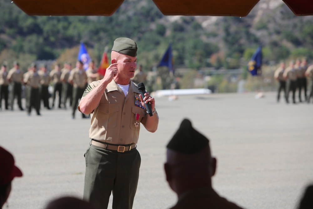 Sgt. Maj. James F. Cully Retirement