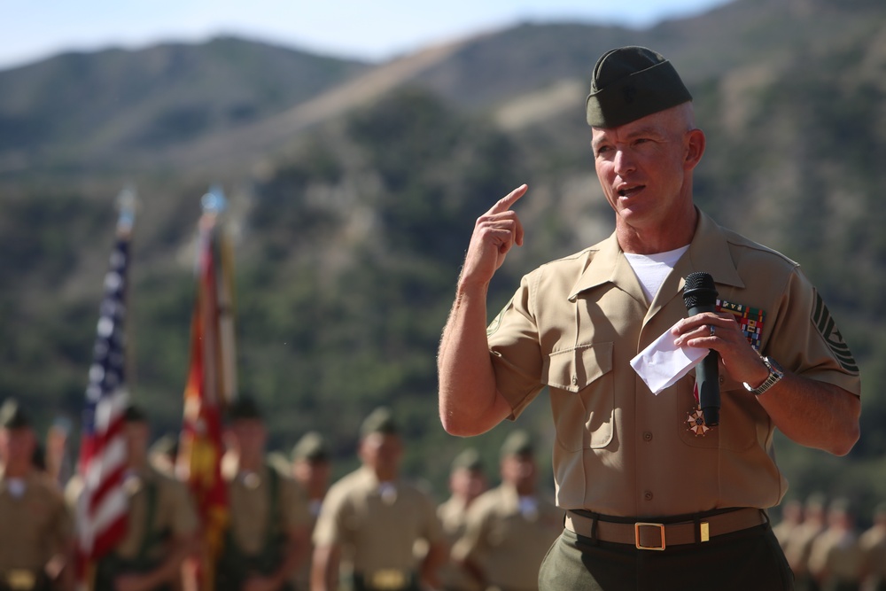 Sgt. Maj. James F. Cully Retirement