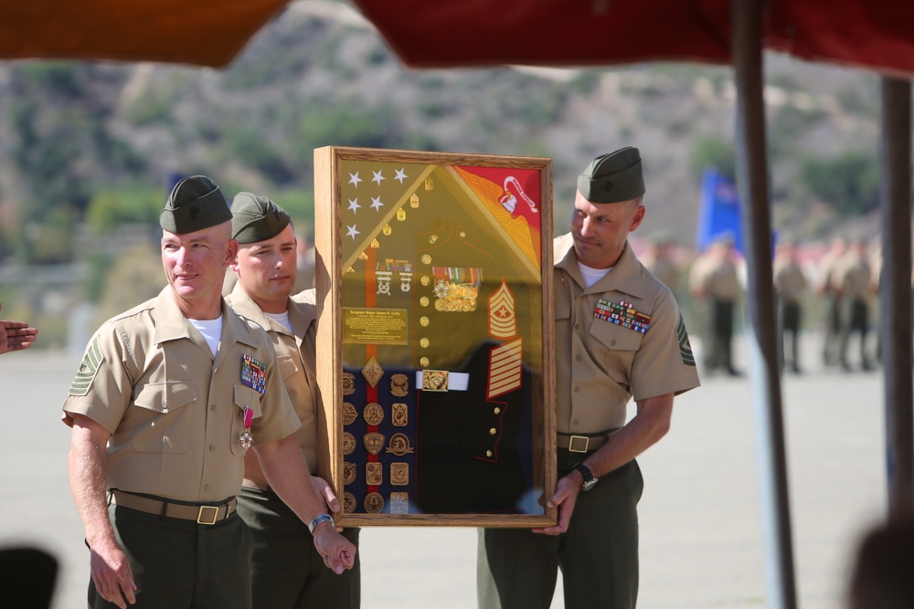 Sgt. Maj. James F. Cully Retirement