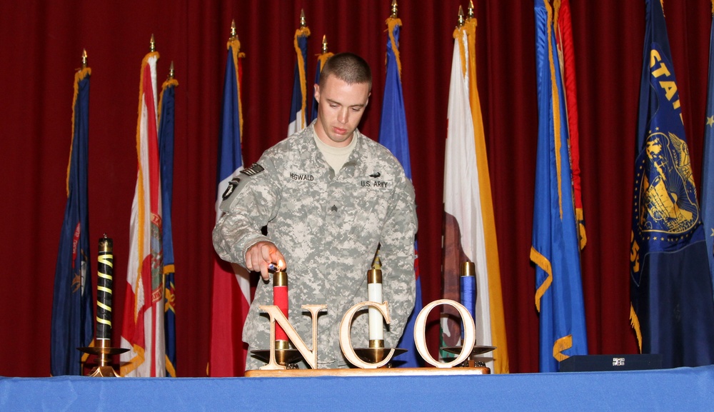Sustainers induct new sergeants into NCO Corps