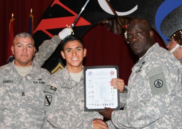 Sustainers induct new sergeants into NCO Corps