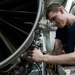 USS George H.W. Bush sailor performs maintenance