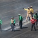 USS George H.W. Bush flight deck operations