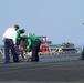 USS George H.W. Bush flight deck operations