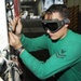 Sailor performs maintenance aboard USS George H.W. Bush