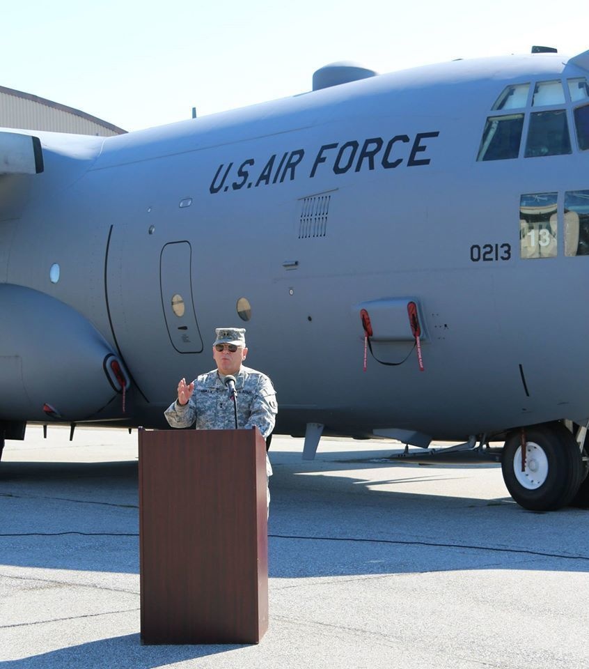 Congressman John Carney visits the Delaware Air National Guard Base