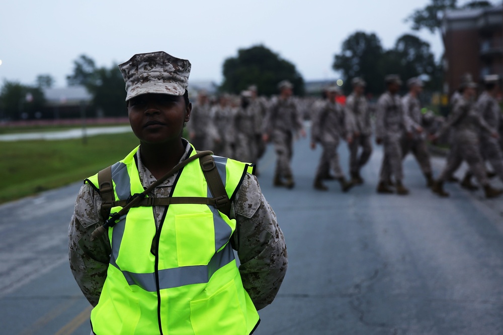 2nd MAW Marines hike, build operational readiness