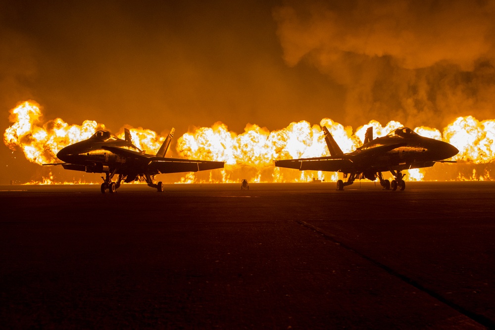 2014 Miramar Air Show Great Wall of Fire
