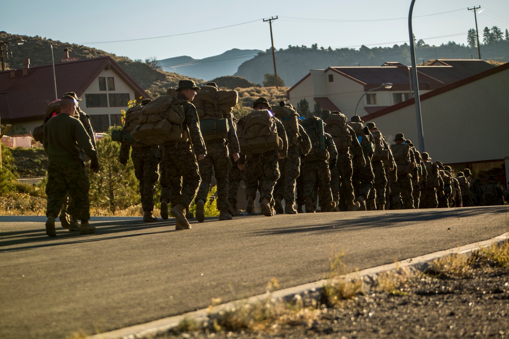 CLB-6 and 2/5 Marines receive cold weather classes at Mountain Warfare Training Center