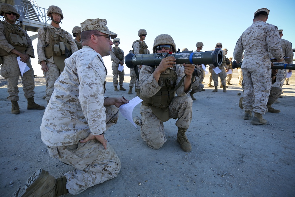 Ammo Company, Combat Logistics Battalion 15 AT-4 Range