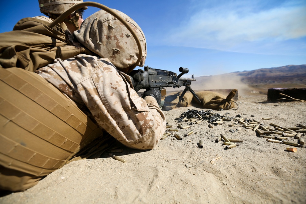 Ammo Company, Combat Logistics Battalion 15 Machine Gun Range