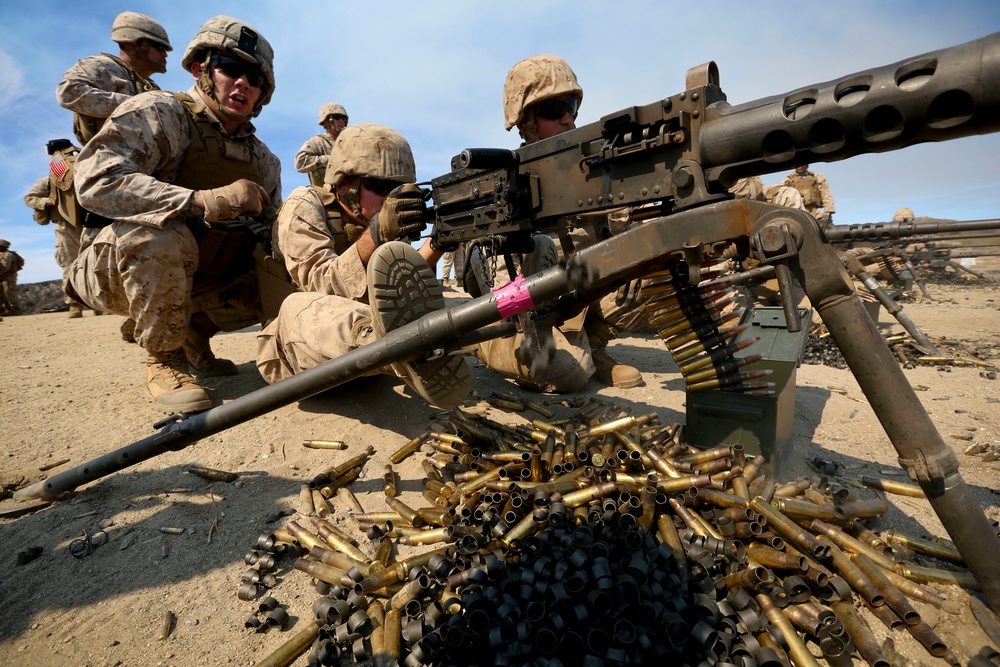 Ammo Company, Combat Logistics Battalion 15 Machine Gun Range