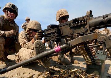 Ammo Company, Combat Logistics Battalion 15 Machine Gun Range