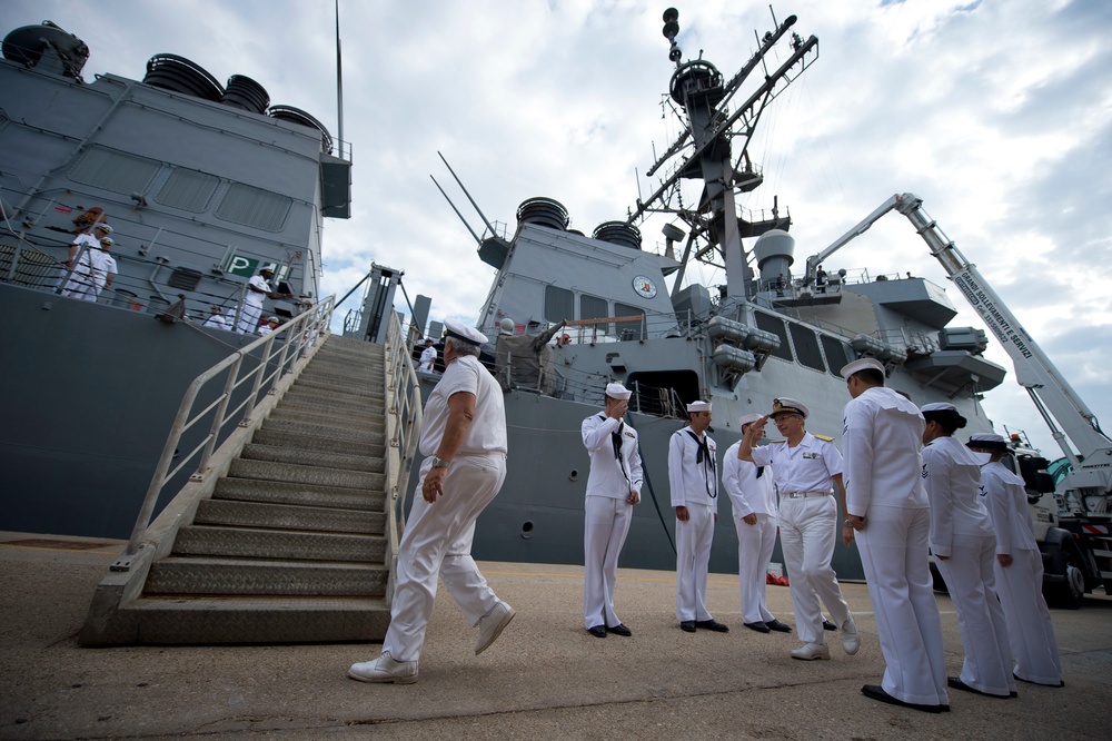 USS Arleigh Burke activity