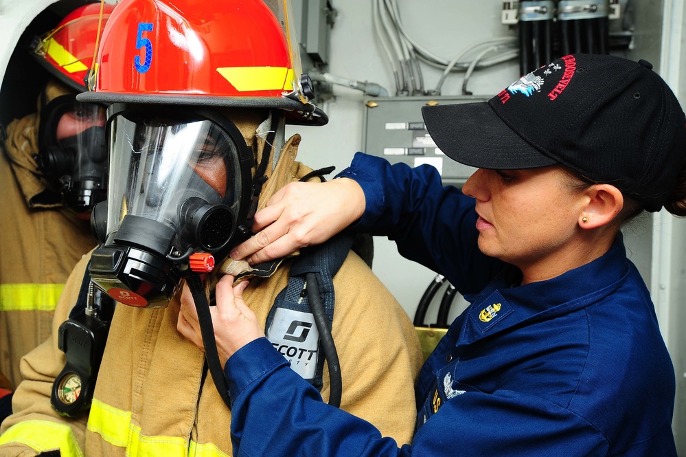 General quarters drill