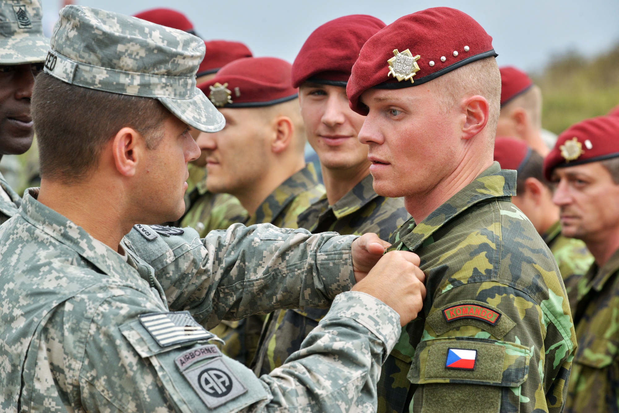 1940年代? US ARMY AIRBORNE 空挺部隊章ネックレス 1940年代? US ARMY AIRBORNE 空挺部隊章ネックレス メンズ