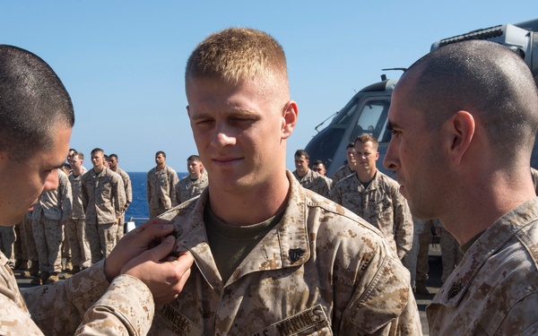BLT 1/6 promote Marines about Mesa Verde