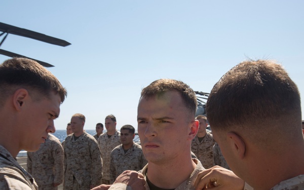BLT 1/6 promote Marines about Mesa Verde