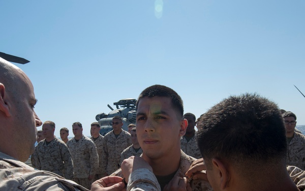 BLT 1/6 promote Marines about Mesa Verde