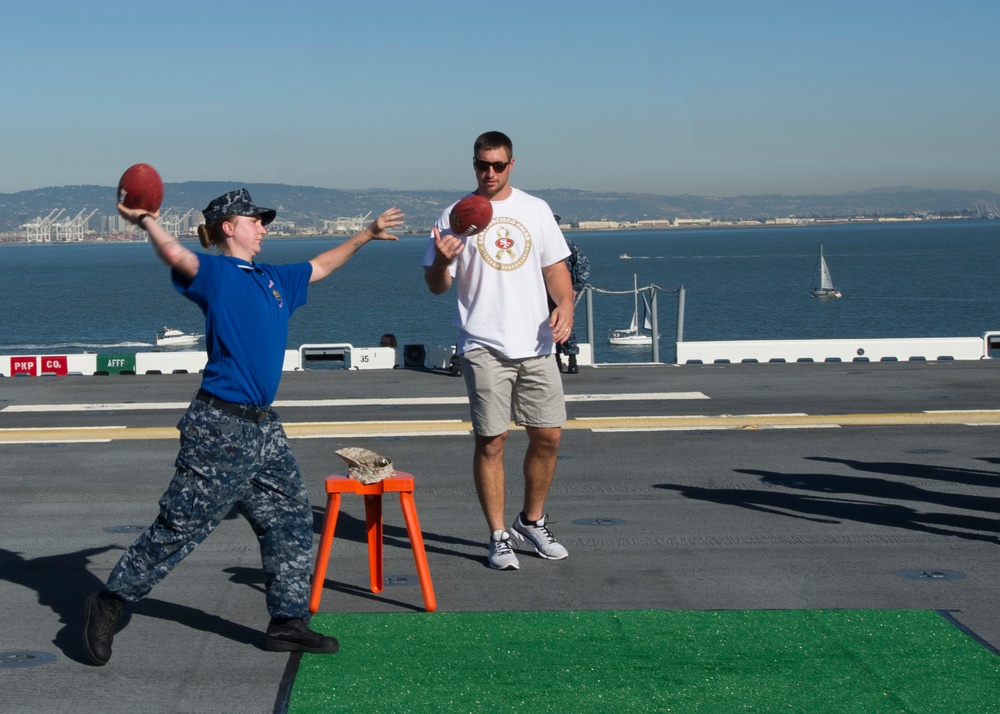 USS America visits San Francisco