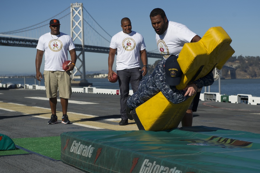 USS America visits San Francisco