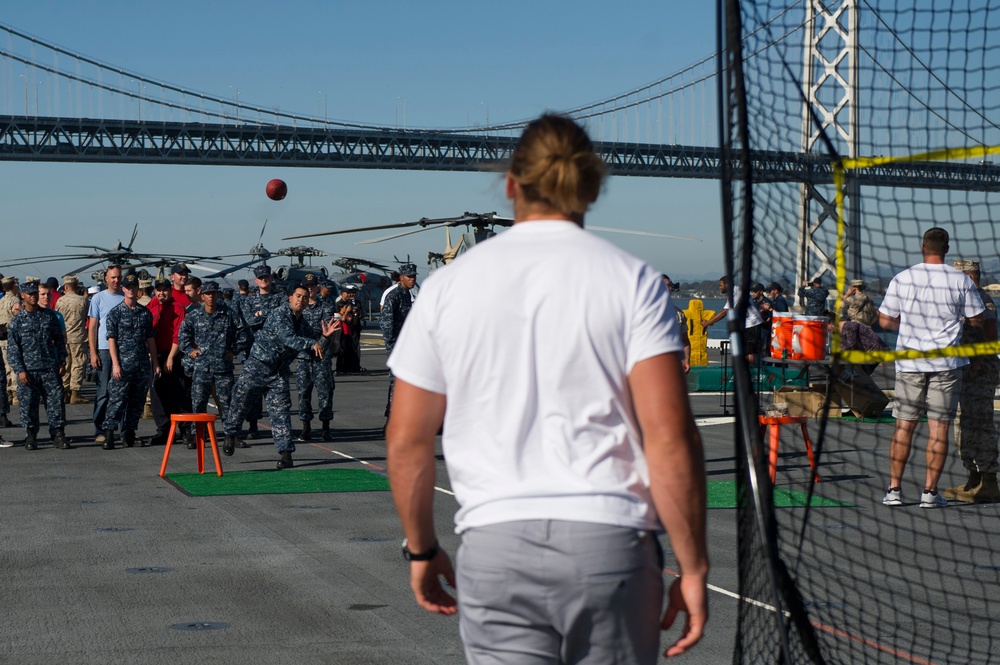 USS America visits San Francisco