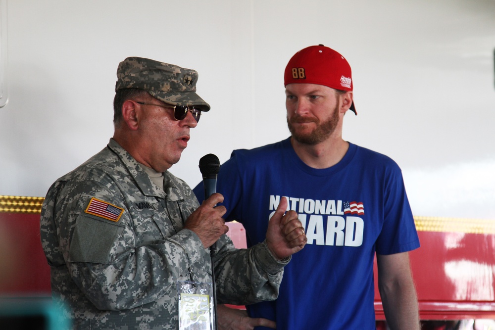 Delaware National Guard participates in NASCAR event