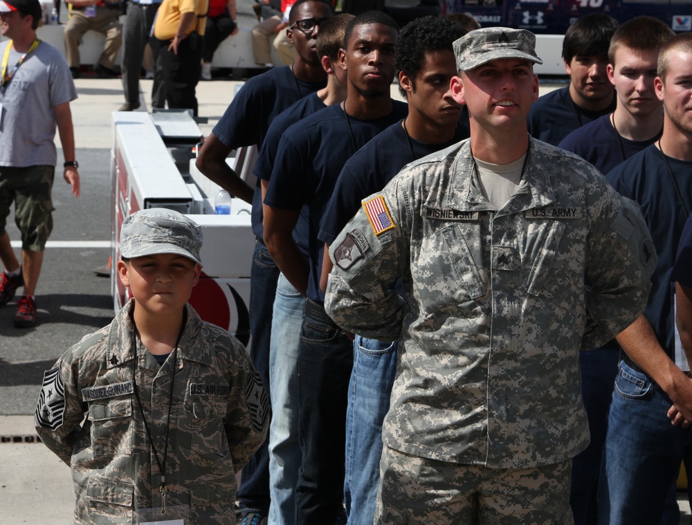 Delaware National Guard participates in NASCAR event