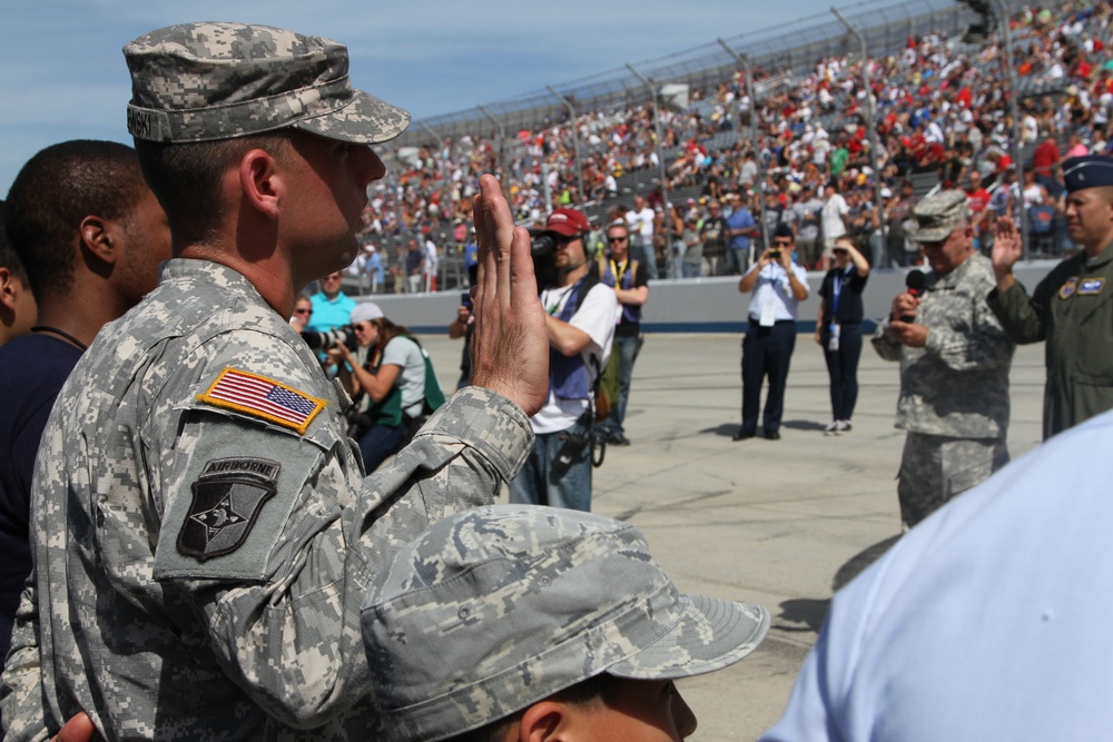 Delaware National Guard participates in NASCAR event