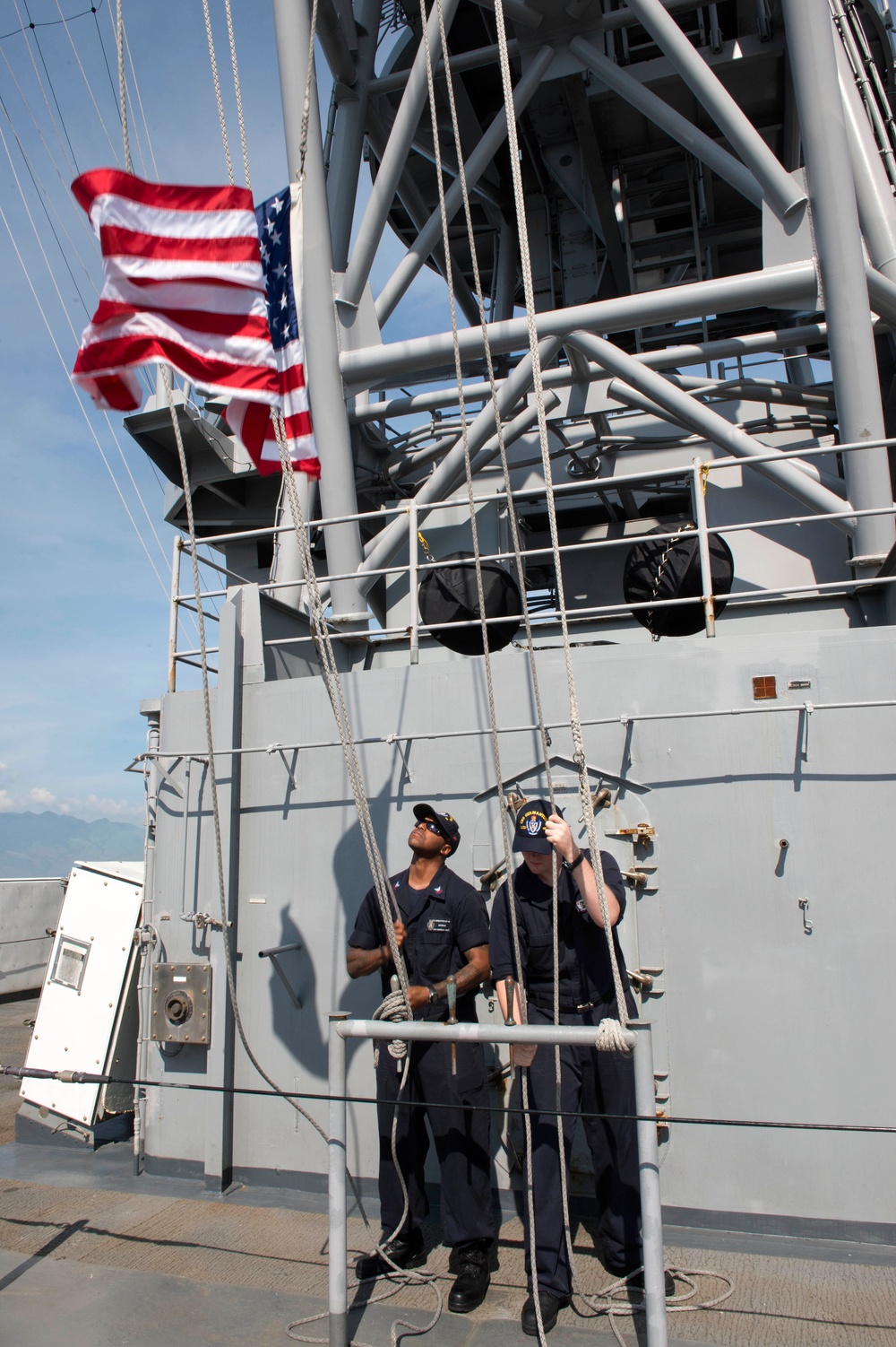 USS Germantown activity