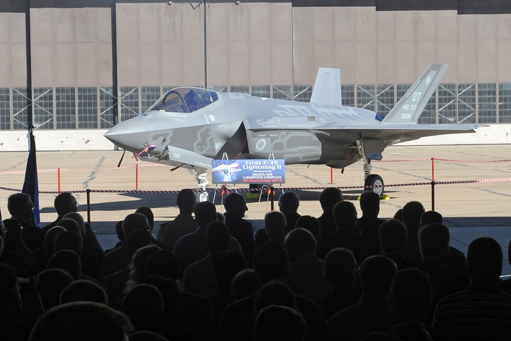 F-35 Delivery Ceremony