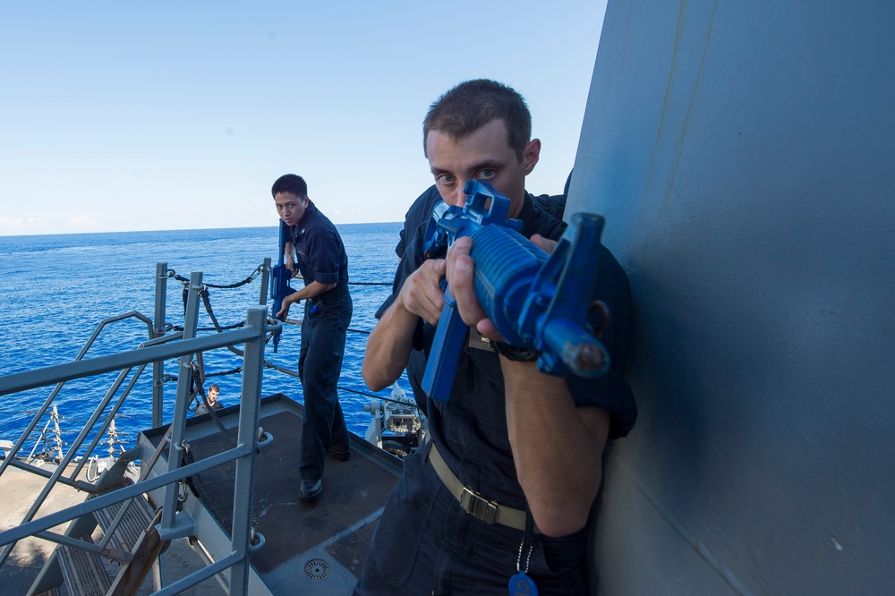 USS Cole VBSS training