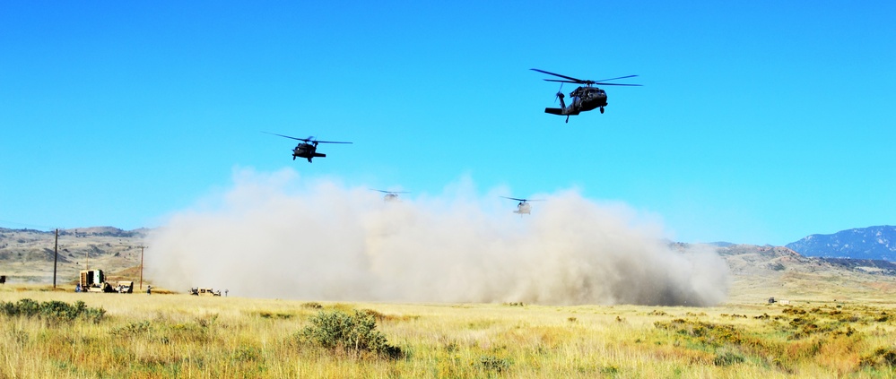 4CAB, 3ABCT unite for sling load, air assault ops