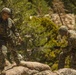CLB-6 and 2/5 Marines conduct rappelling training at Mountain Warfare Training Center