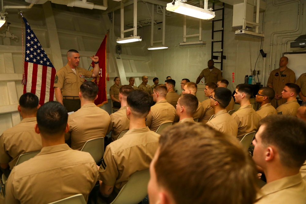 DVIDS - Images - Corporals Course graduation aboard the USS Makin ...