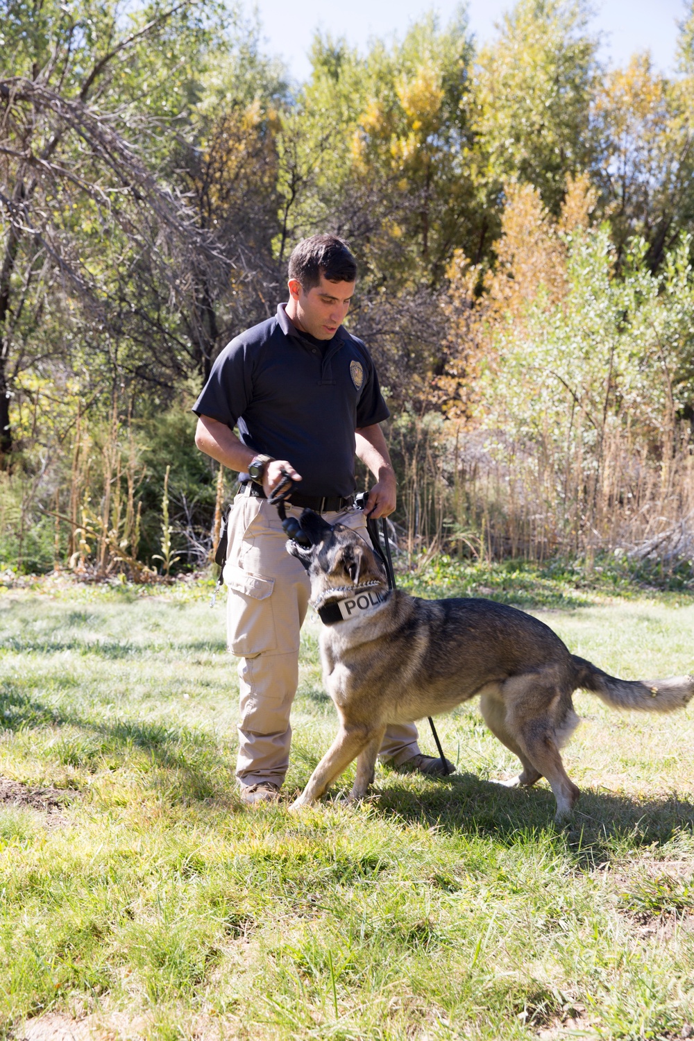 US Marine K-9s at Silverwood Lake