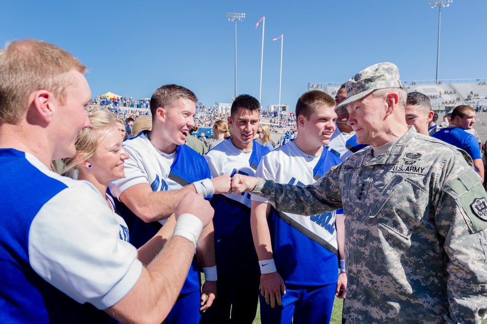 CJCS and VCJCS attend Warrior Games Tailgate and AF vs. Navy football