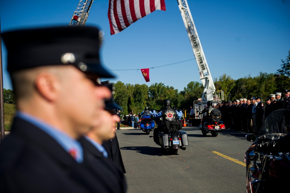 17 Firefighter-Marines honored at National Museum