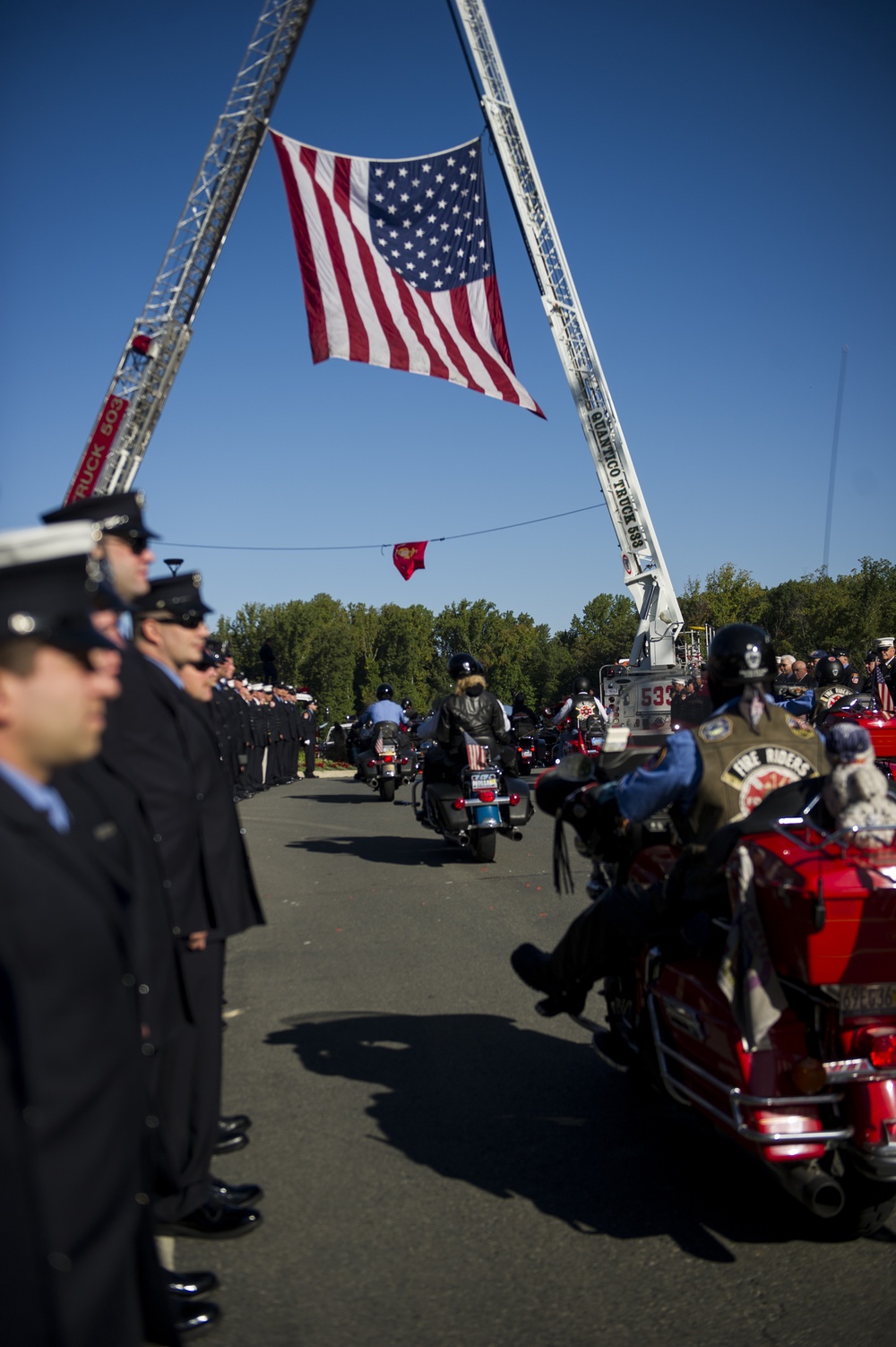 17 Firefighter-Marines honored at National Museum