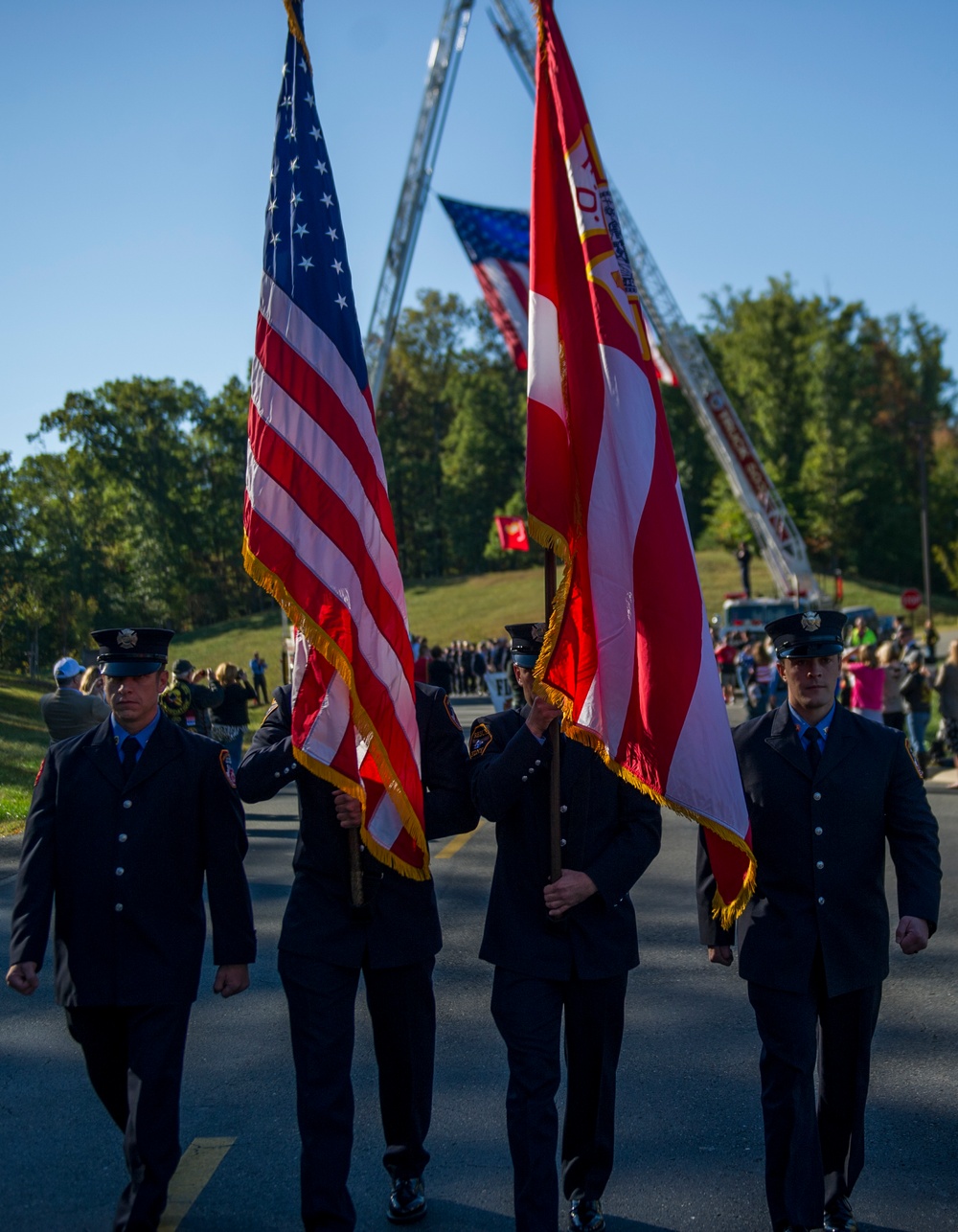 17 Firefighter-Marines honored at National Museum