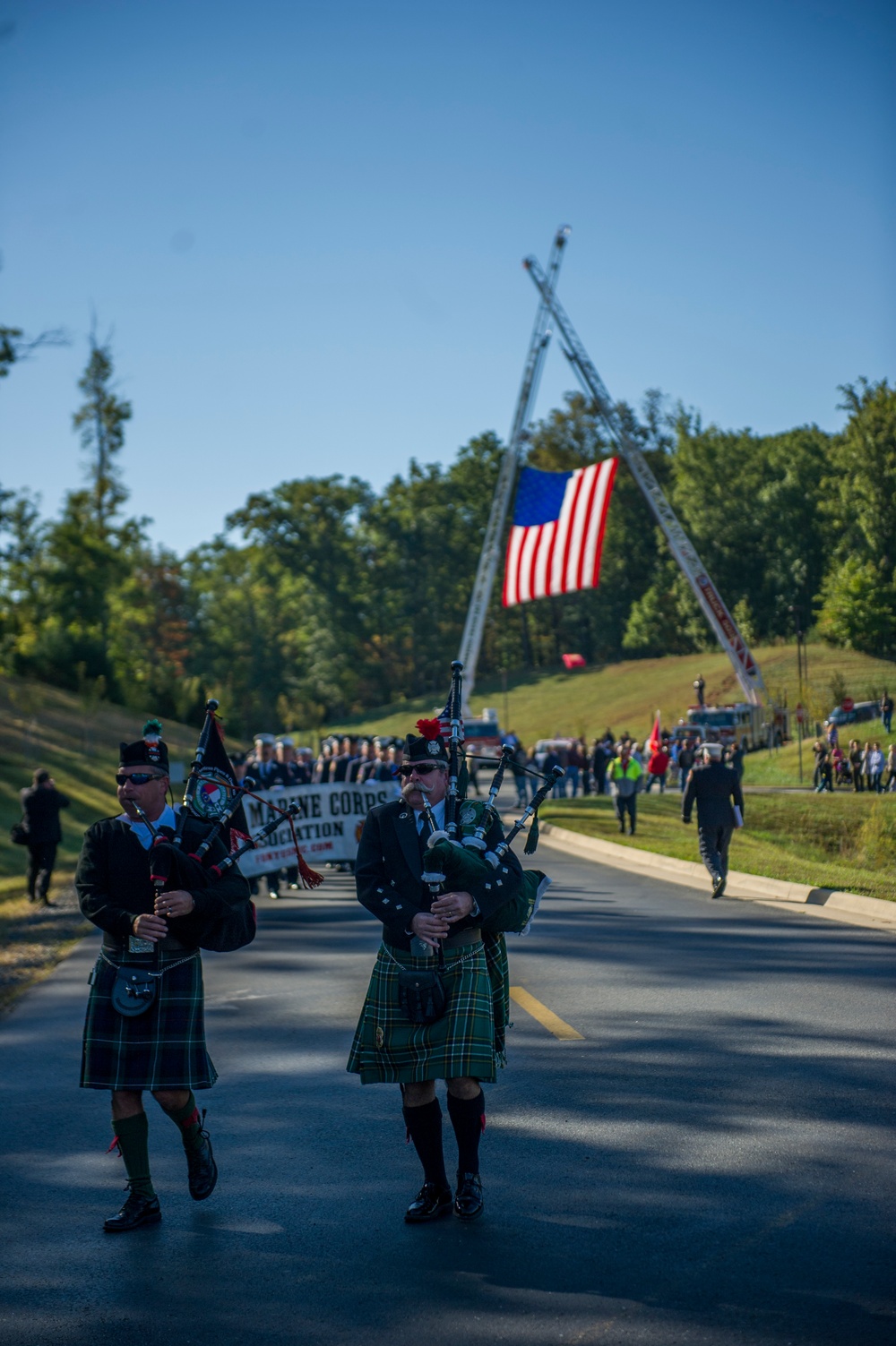 17 Firefighter-Marines honored at National Museum