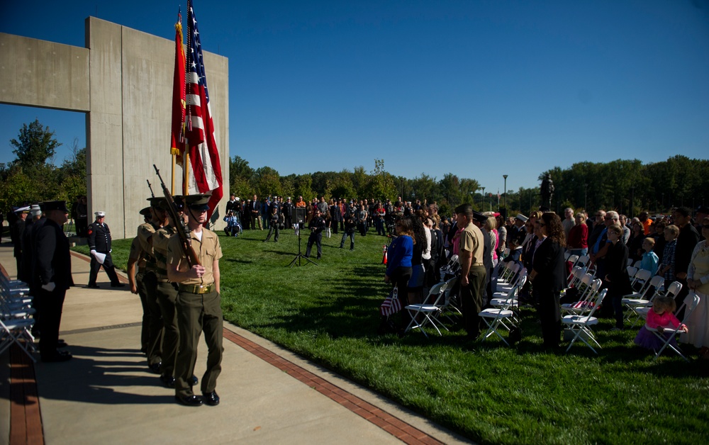 17 Firefighter-Marines honored at National Museum