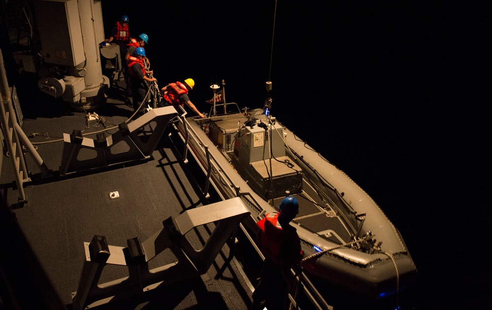 Nighttime boat operation